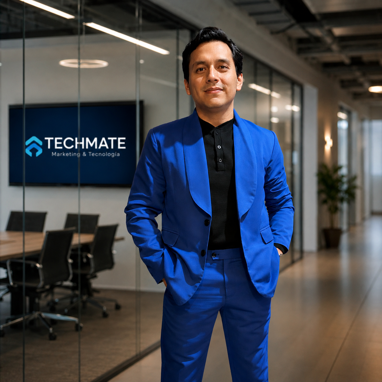 José Aguirre, fundador de Techmate Ecuador